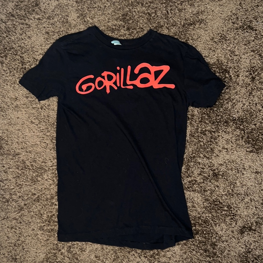Pacific Size XS Black Gorillaz Shirt